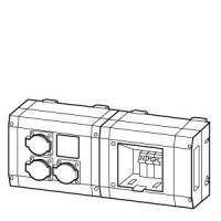 SIMOTICS FD, LV-MOTOR, SC WATER COOLED, IC86W, IP55 DRIVEN BY FOREIGN CONVERTER BY NON-STABILIZED POWER SUPPLY TEMP. CLASS 180(H) ACC. 155(F) HIGH EFFICIENCY SH 315, 4 POLES 690V / 50HZ, 1500 RPM, 380 KW