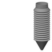 SIMOTICS FD, LV-MOTOR, SC SELF COOLED, IC411, IP55 DRIVEN BY FOREIGN CONVERTER BY NON-STABILIZED POWER SUPPLY TEMP. CLASS 180(H) ACC. 155(F) PREMIUM EFFICIENCY SH 355, 6 POLES 690V / 50HZ, 1000 RPM, 360 KW