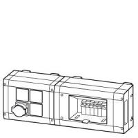 SIMOTICS FD, LV-MOTOR, SC WATER COOLED, IC86W, IP55 DRIVEN BY FOREIGN CONVERTER BY NON-STABILIZED POWER SUPPLY TEMP. CLASS 180(H) ACC. 155(F) HIGH EFFICIENCY SH 315, 4 POLES 575V / 60HZ, 3600 RPM, 495 KW
